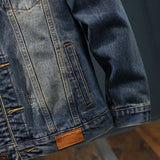 Durable Y2K Oversized Heavy-Duty Cowboy Denim Jacket