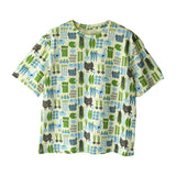 Fresh Literary Style Cartoon Print T-Shirt