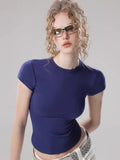 Women's Solid Color Crop Top