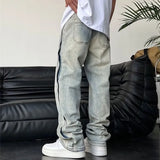 Luxury Retro Vintage Baggy Hip Hop Jeans