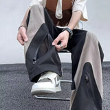 Cool Panelled Baggy Summer Pants