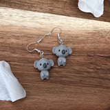 Koala Bear Resin Gift Her Earring