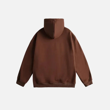 Warm Korean Fleece Oversized Hoodie