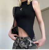 Y2K Starlight Shimmer Top