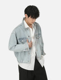 Vintage American Style Denim Workwear Jacket