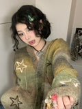Vintage Y2K Star Girl Sweater