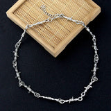 Wire Thorns Gothic Barbed Wire Necklace