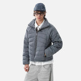 Embroidery Retro High Street Puffer Jacket