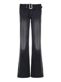 Y2K Vintage Flared Wide Leg Jeans