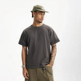 Vintage American Raglan Linen Cotton T-Shirt