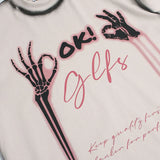 Graphic Punk Gothic Short Sleeve T-Shirt