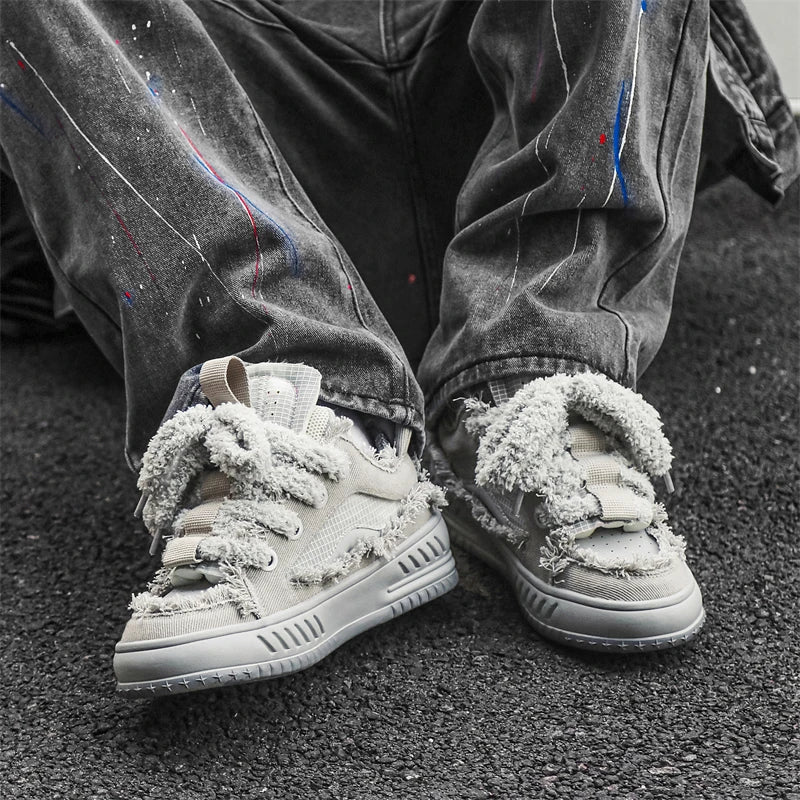Personalized Street Style Vulcanized Platform Sneaker