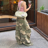 Streetwear Camouflage Oversized Boyfriend Jeans