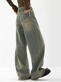 Yedinas Baggy Mom Jeans High Jeans