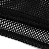 Breathable V-Neck Collar Mesh Graphic Printed T-Shirt