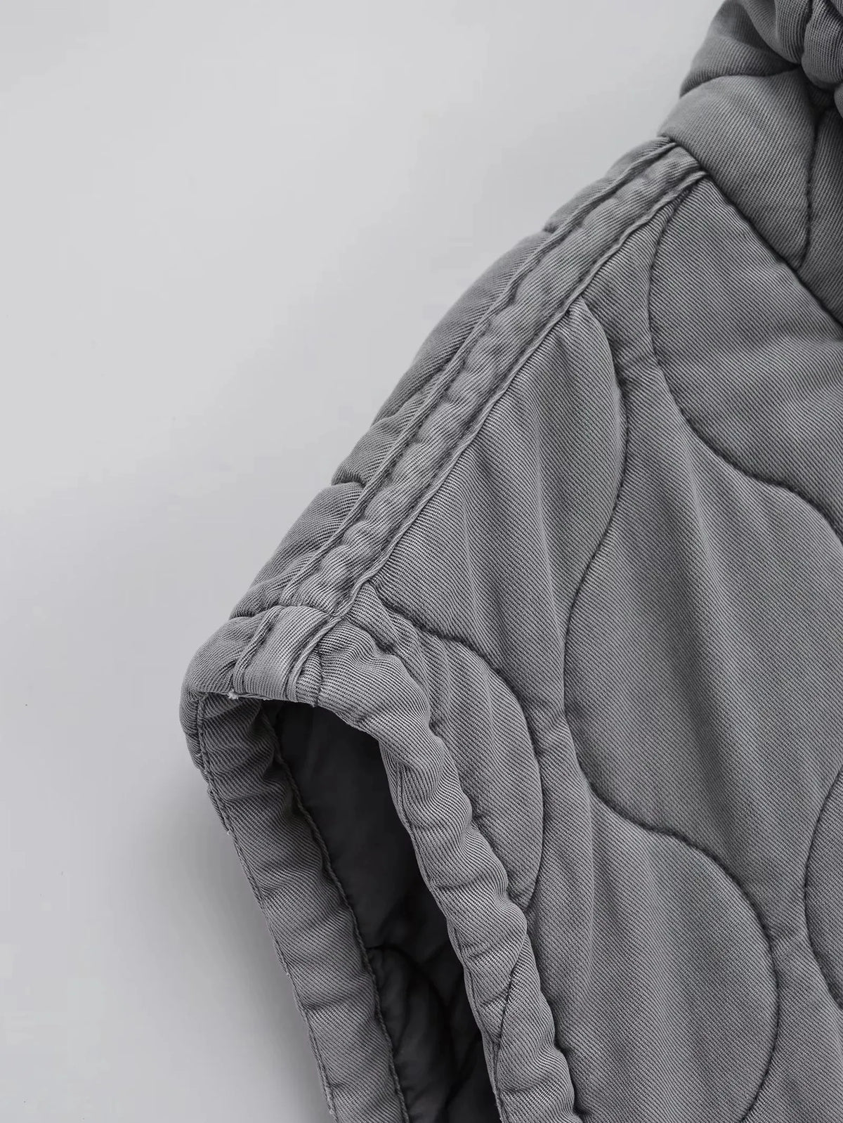 Women's Zip-up Vest Padded Jacket