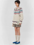 Vintage Trendy Japanese Style Knit Sweater