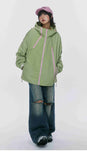 Green Zip-up Jacket