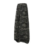 American High Street Camouflage Retro Jeans