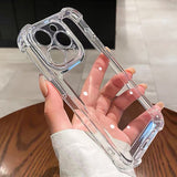 Shockproof Transparent Clear iPhone Case