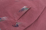 Splash Ink Embroidered Butterfly Jean Jacket