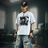 Flattering Stylish Printed Short Sleeve T-Shirt
