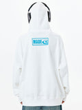 Abstract Graphic Print Hoodie