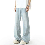 Cleanfit Korean Style Solid Color Casual Jeans