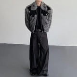Luxurious High Quality Patchwork Faux Fur Jacket