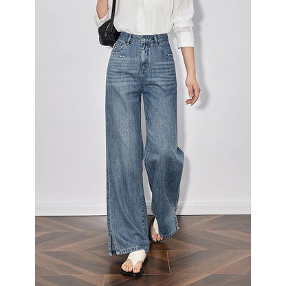 Handmade Wide Leg Denim Jeans