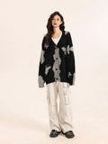 Women Cool Retro Loose Knitted Cardigan