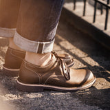 Vintage Coffee Leather Shoes