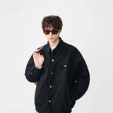 Versatile Casual Button-Up Denim Jacket