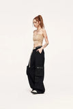 Multi Pockets Wide Leg Cargo Pants