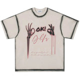 Graphic Punk Gothic Short Sleeve T-Shirt