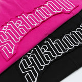Fashionable Grunge Embroidered Patch Irregular T-Shirt