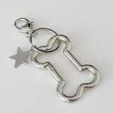 Bone Star Jeans Chain Keychains