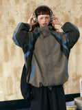 Color Matching Loose Casual Jacket