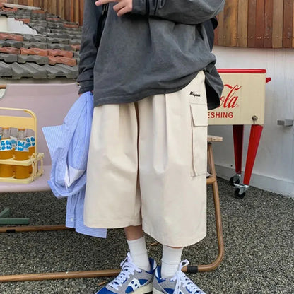 Oversized Loose Cargo Pants Japanese