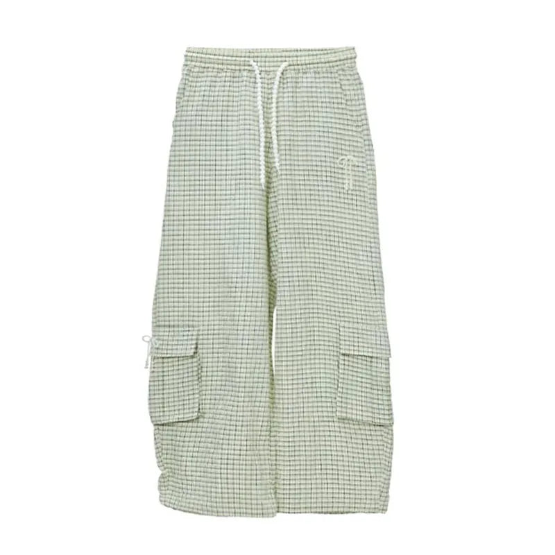 Apricot Pearl Check Dance Pants