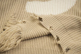 Distressed Number 9 Sweater