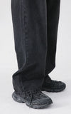 Black Wide-leg Vintage Jeans