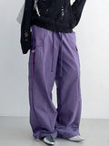 Baggy Purple Cargo Pants