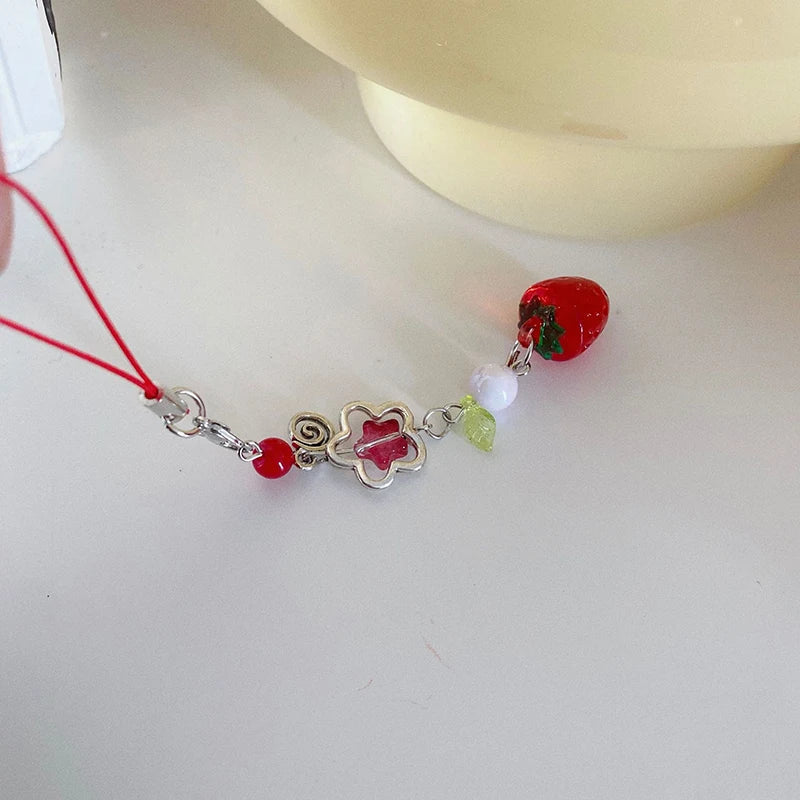 Floral Charm Keychain