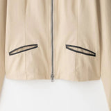 Men's Durable Slim Fit Zipper Lapel Jacket