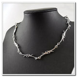 Wire Thorns Gothic Barbed Wire Necklace