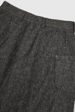 Vintage Washed Wide-Leg Pants