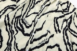 Irregular Stripes Graphic Printed Short Sleeve Shirt