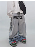Streetwear Baggy Punk Hip Hop Denim Jeans