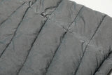 Embroidery Retro High Street Puffer Jacket